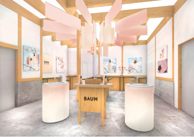 2026.2.6-2.8　BAUM SAKURA TREE ポップアップイベント Bloom within - 内なるつぼみを咲かせる -」を下北沢 BONUS TRACKで開催